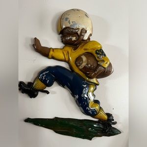 1970 Sexton Metal Wall Hanging Football Player #88